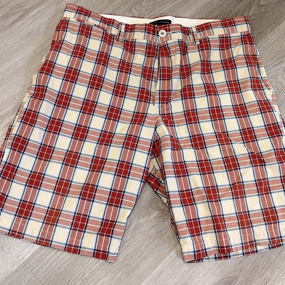 Men’s Banana Republic Plaid Shorts